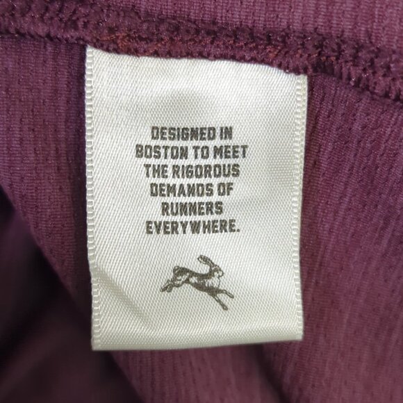 Tracksmith T-Shirt Women's M Burgundy Session Tee Run OKC MMXXIV - Picture 10 of 13